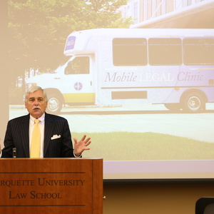 Law Bus Dedication